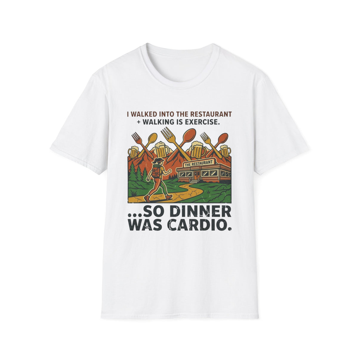 Dinner Cardio T-Shirt
