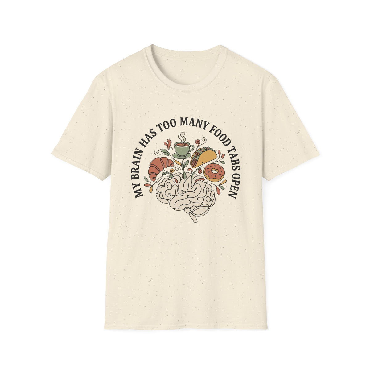 Brain Food Tabs T-Shirt