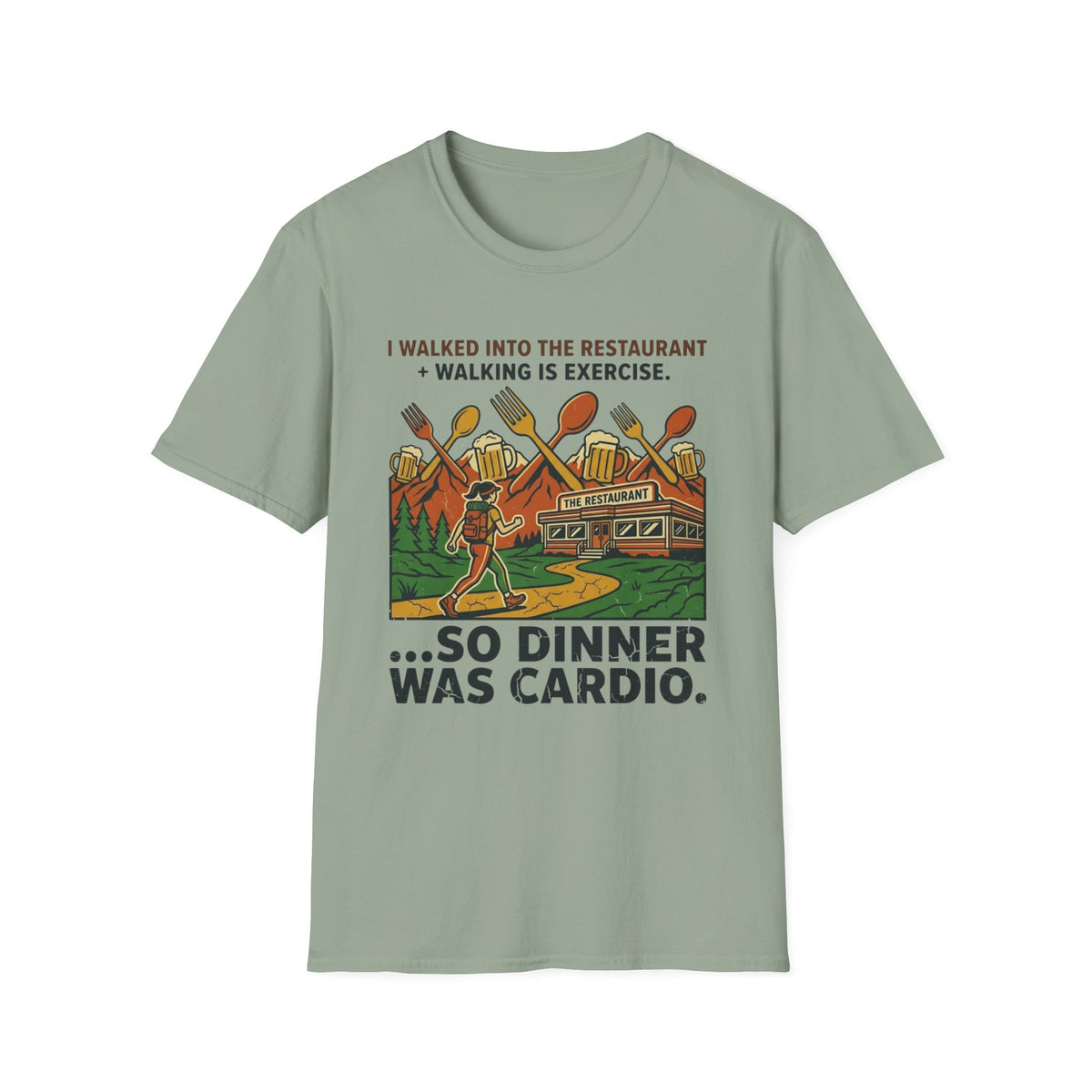 Dinner Cardio T-Shirt