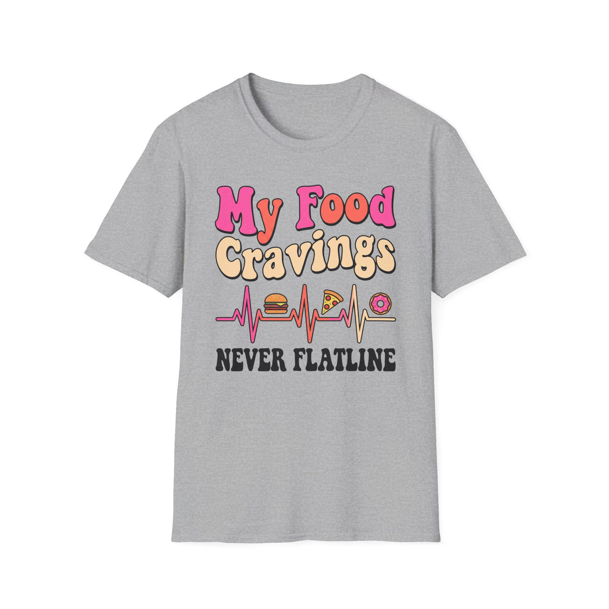 Food Craving Flatline T-Shirt