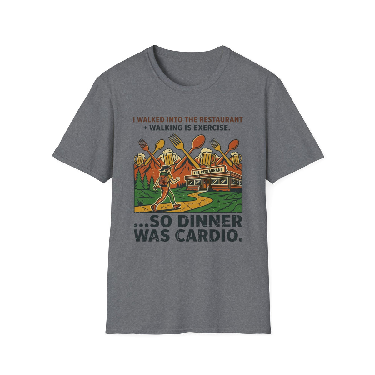 Dinner Cardio T-Shirt