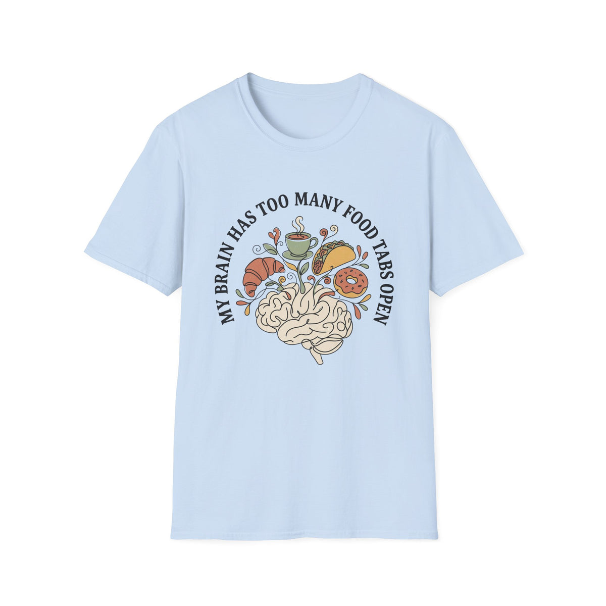 Brain Food Tabs T-Shirt