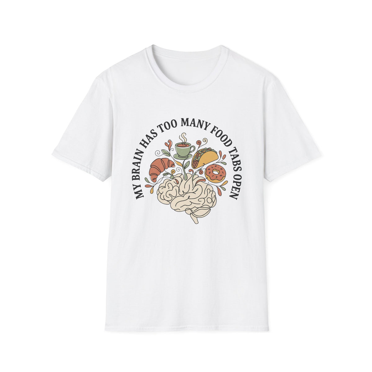 Brain Food Tabs T-Shirt