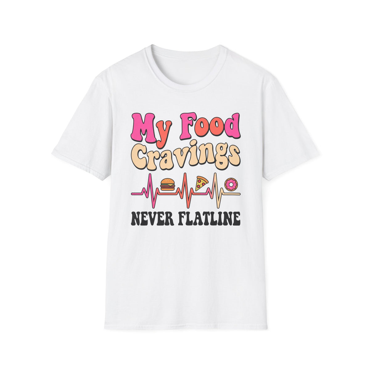 Food Craving Flatline T-Shirt