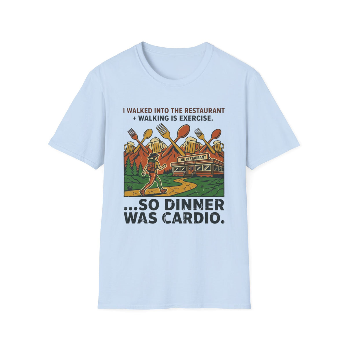 Dinner Cardio T-Shirt