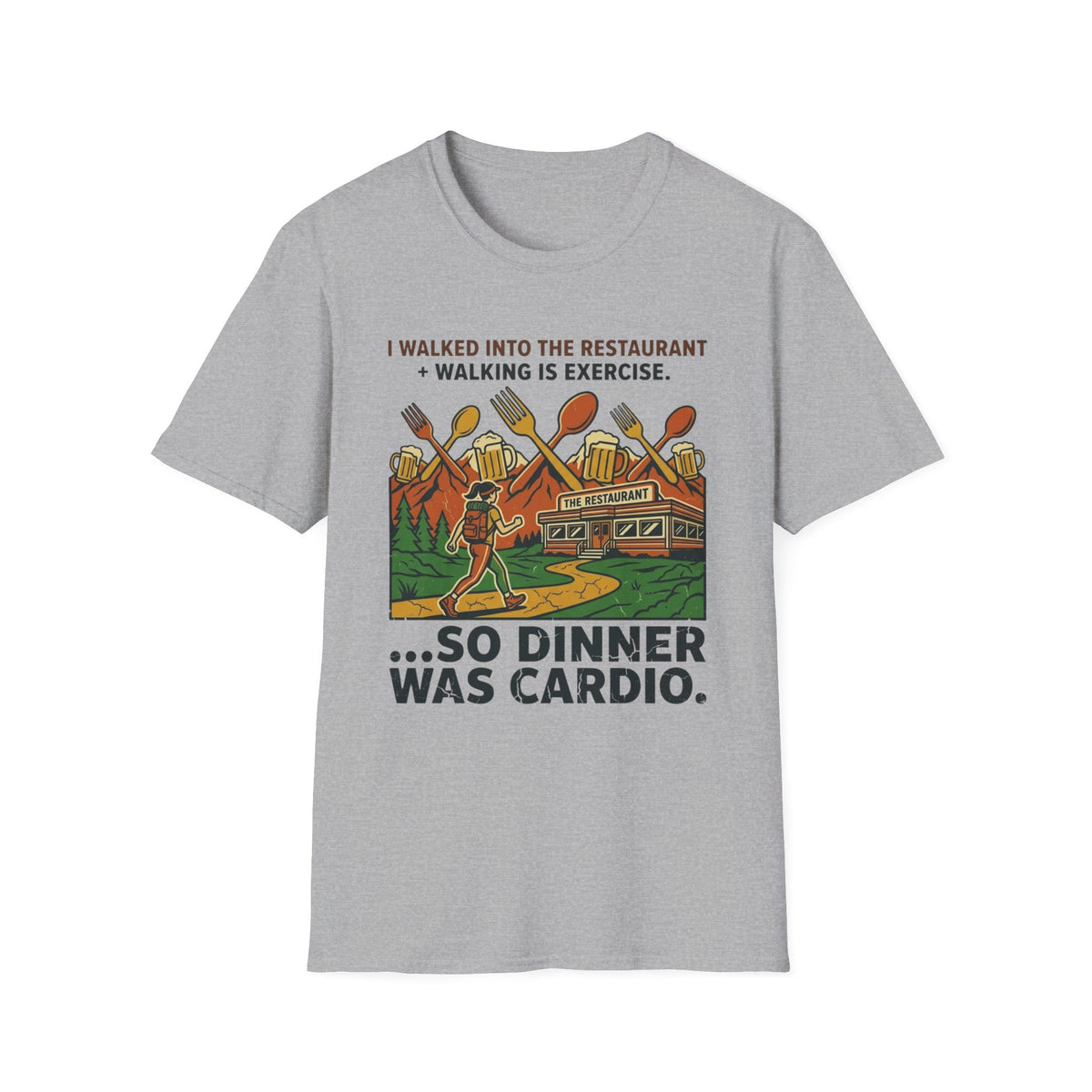 Dinner Cardio T-Shirt