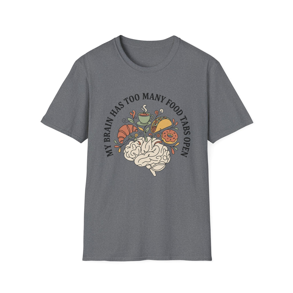 Brain Food Tabs T-Shirt